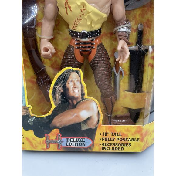 Hercules Legendary Journeys 10" Tall Figure Deluxe Edition 1996 Toy Biz NIB - Picture 4 of 11